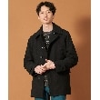 ザ ショップ ティーケー（メンズ）(THE SHOP TK(Men))のウーリックシングルPコート ブラック(019)