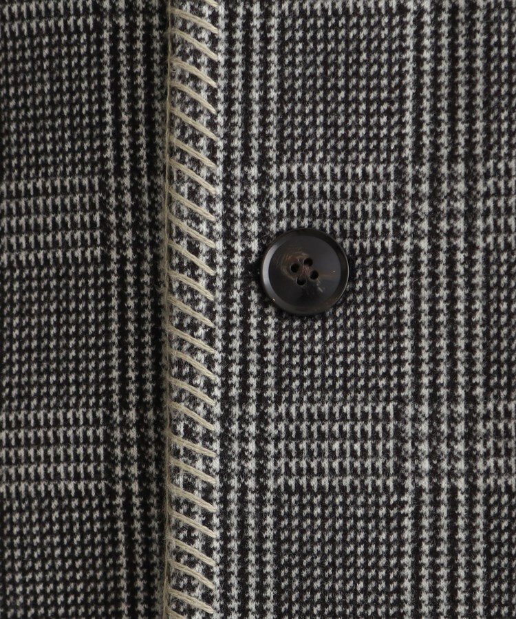ザ ショップ ティーケー（メンズ）(THE SHOP TK(Men))のウーリックステッチデザインコート ビッグシルエット／洗える／イージーケア19