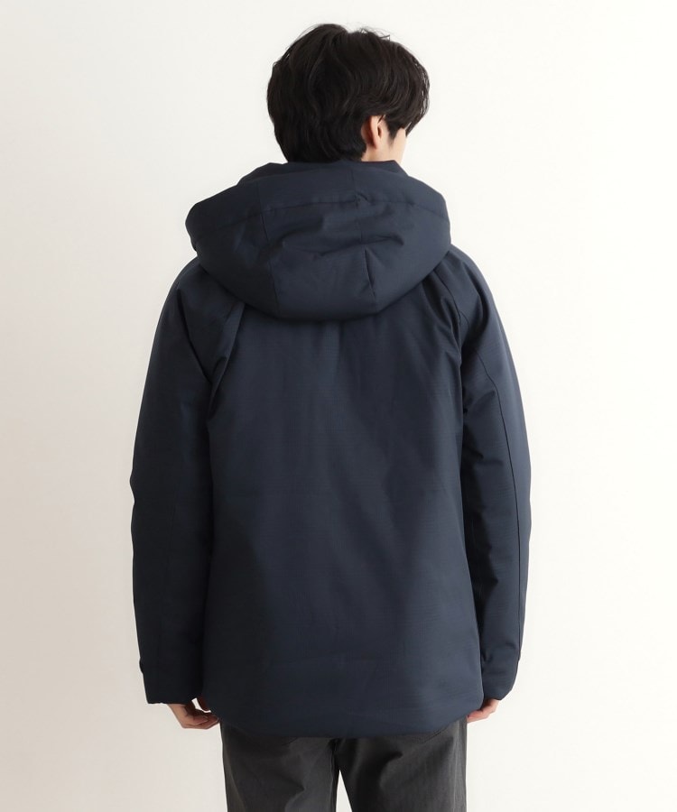 ザ ショップ ティーケー（メンズ）(THE SHOP TK(Men))のSORONA中綿フードブルゾン 蓄熱／保温／洗える／防風／撥水／ビジネス対応可25