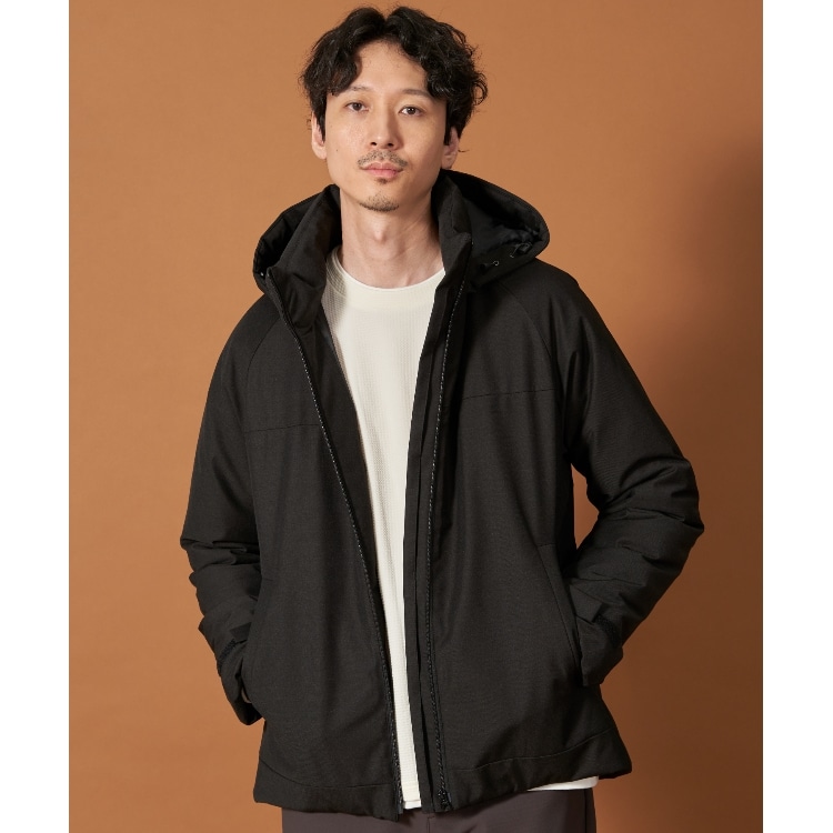 ザ ショップ ティーケー（メンズ）(THE SHOP TK(Men))のSORONA中綿フードブルゾン 蓄熱／保温／洗える／防風／撥水／ビジネス対応可 中綿コート