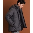 ザ ショップ ティーケー（メンズ）(THE SHOP TK(Men))のSORONA中綿フードブルゾン 蓄熱／保温／洗える／防風／撥水／ビジネス対応可8