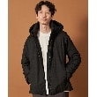 ザ ショップ ティーケー（メンズ）(THE SHOP TK(Men))のSORONA中綿フードブルゾン 蓄熱／保温／洗える／防風／撥水／ビジネス対応可 ブラック(019)