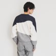 ザ ショップ ティーケー（メンズ）(THE SHOP TK(Men))のフェザー切替ウェーブプルオーバー18