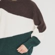 ザ ショップ ティーケー（メンズ）(THE SHOP TK(Men))のフェザー切替ウェーブプルオーバー25