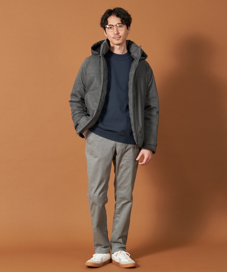ザ ショップ ティーケー（メンズ）(THE SHOP TK(Men))の7DAYSパンツWARM ver ビジネス対応／ストレッチ／裏起毛1