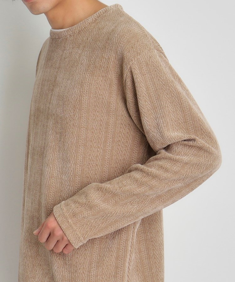 ザ ショップ ティーケー（メンズ）(THE SHOP TK(Men))のシェニールケーブルプルオーバー28