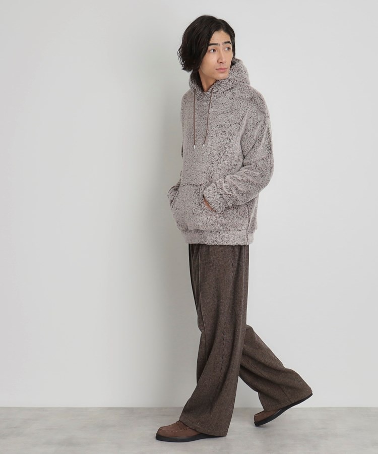 ザ ショップ ティーケー（メンズ）(THE SHOP TK(Men))のボアフリースプルオーバーパーカー7