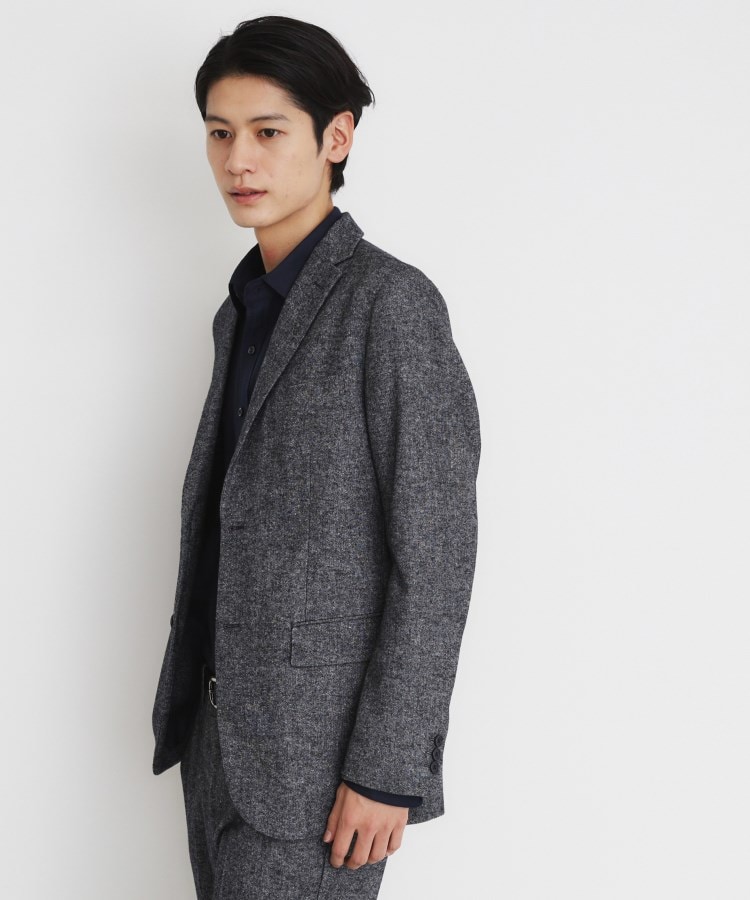 ザ ショップ ティーケー（メンズ）(THE SHOP TK(Men))のウール混ホームスパンジャケット5