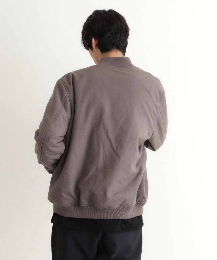 ザ ショップ ティーケー（メンズ）(THE SHOP TK(Men))のシャークスキン薄中綿リブブルゾン11