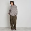 ザ ショップ ティーケー（メンズ）(THE SHOP TK(Men))のタックワイドスラックス ブラック／グレンチェック／ブラウンチェック10