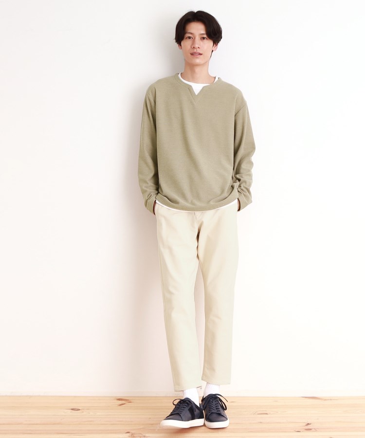 ザ ショップ ティーケー（メンズ）(THE SHOP TK(Men))のモスフリースキーネックプルオーバー7