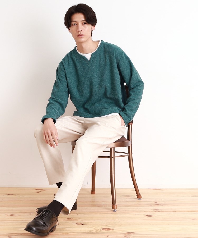 ザ ショップ ティーケー（メンズ）(THE SHOP TK(Men))のモスフリースキーネックプルオーバー15