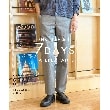 ザ ショップ ティーケー（メンズ）(THE SHOP TK(Men))の【ON・OFF兼用/ストレッチ/マーベルト付き】新・7DAYSテーパードパンツ グレー(012)