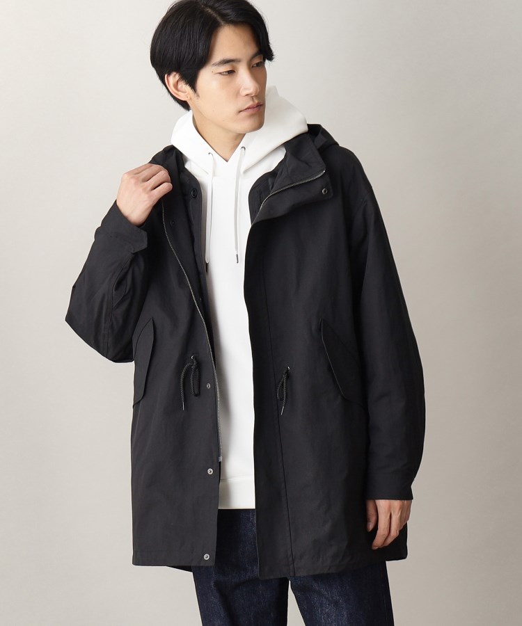 ザ ショップ ティーケー（メンズ）(THE SHOP TK(Men))の3WAYモッズコート ブラック(019)