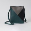 ザ ショップ ティーケー（メンズ）(THE SHOP TK(Men))の◆パネルラインBOXショルダーバッグ グリーン(524)