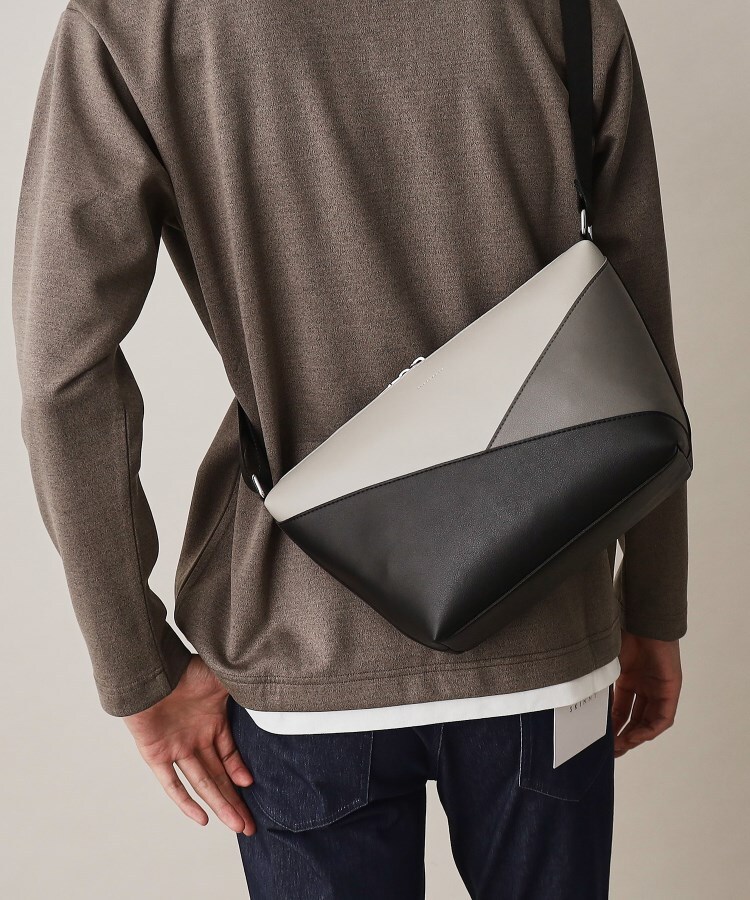 ザ ショップ ティーケー（メンズ）(THE SHOP TK(Men))の◆パネルラインショルダーバッグ9