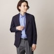 ザ ショップ ティーケー（メンズ）(THE SHOP TK(Men))のリネンライクメッシュブレザー ネイビー(094)