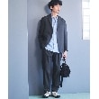 ザ ショップ ティーケー（メンズ）(THE SHOP TK(Men))の【セットアップ可】セオα二重織ストレッチスラックス9