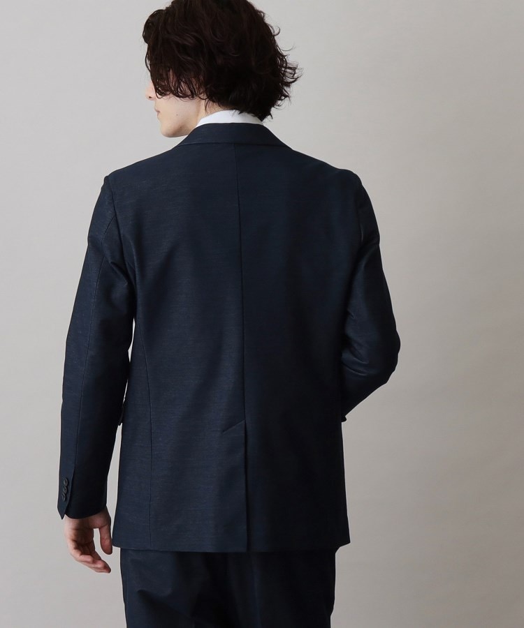 美品】THE SHOP TK デニムセットアップスーツ 黒 L - メルカリ