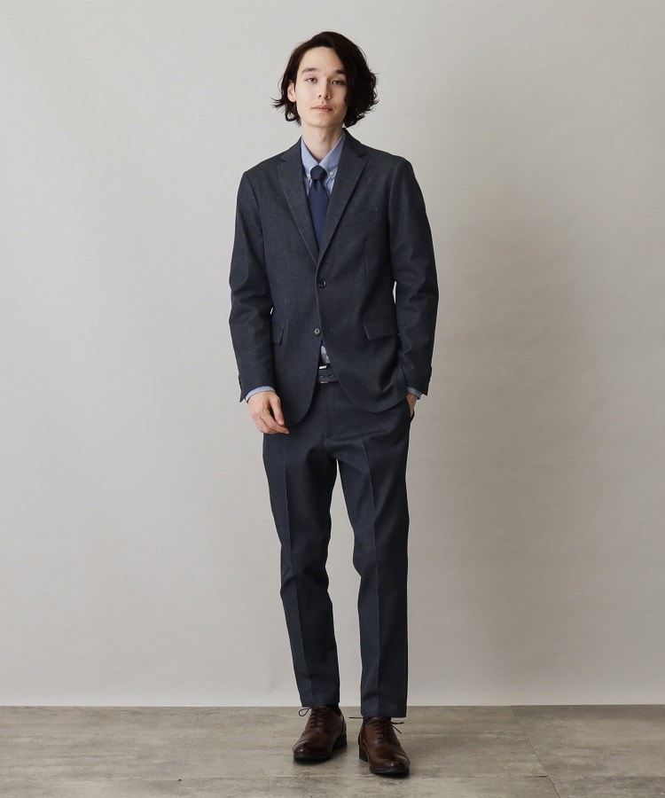 ザ ショップ ティーケー（メンズ）(THE SHOP TK(Men))の【セットアップ可/色落ちしにくい】エバーデニムジャケット19