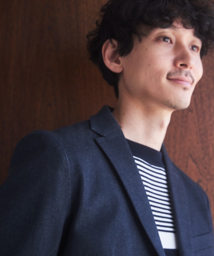 ◇【セットアップ可/色落ちしにくい】エバーデニムジャケット ◇【セットアップ可/色落ちしにくい】エバーデニムジャケット