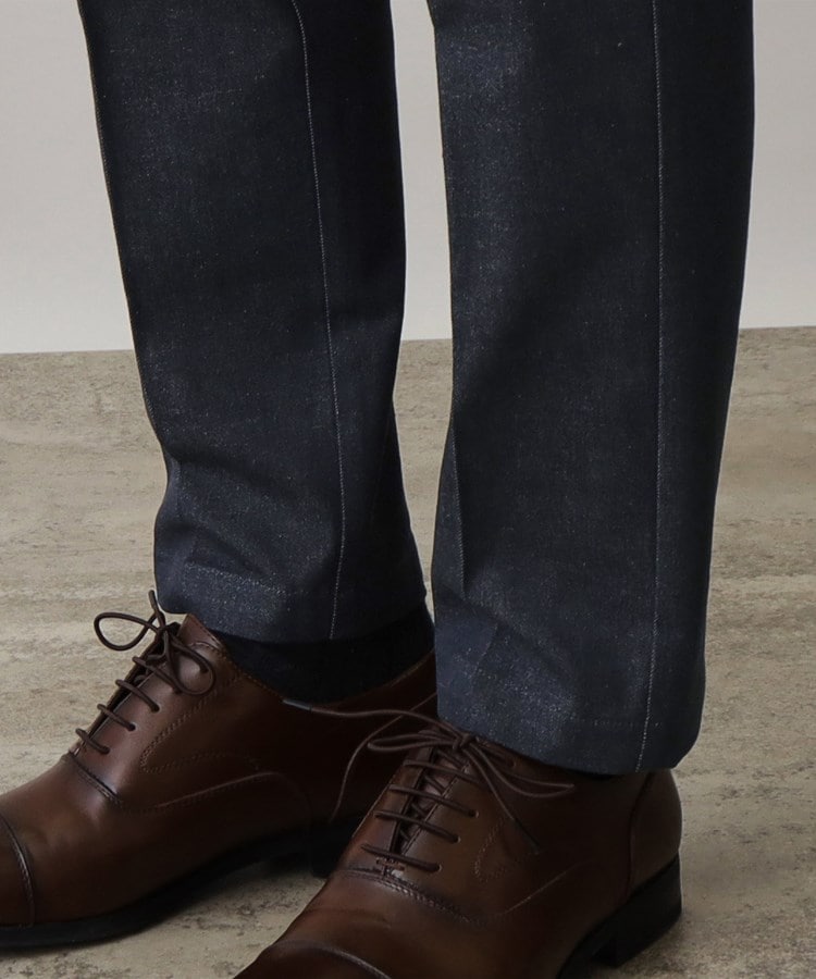 ザ ショップ ティーケー（メンズ）(THE SHOP TK(Men))の◆【セットアップ可/色落ちしにくい】エバーデニムスラックス9