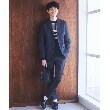 ザ ショップ ティーケー（メンズ）(THE SHOP TK(Men))の【セットアップ可/色落ちしにくい】エバーデニムスラックス1