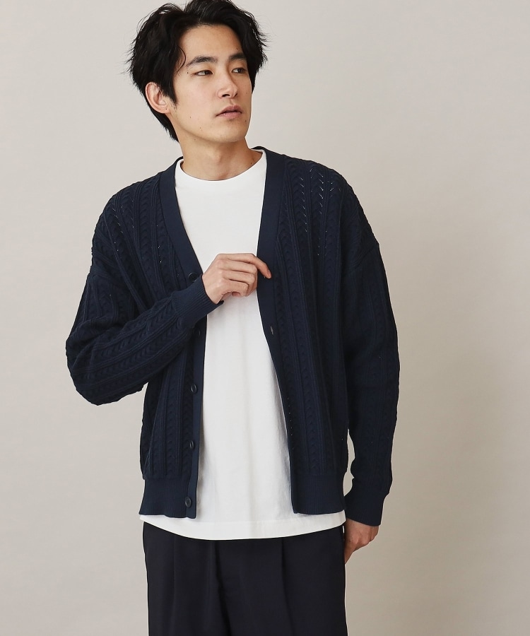 ザ ショップ ティーケー（メンズ）(THE SHOP TK(Men))のチャンキーニットカーデ23