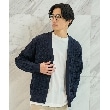 ザ ショップ ティーケー（メンズ）(THE SHOP TK(Men))のチャンキーニットカーデ ネイビー(094)