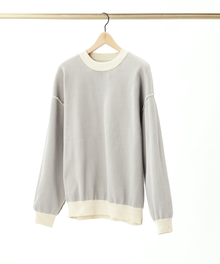 ザ ショップ ティーケー（メンズ）(THE SHOP TK(Men))の【裏表2WAY／軽量】リバーシブル畦ニット59