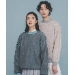 ザ ショップ ティーケー（メンズ）(THE SHOP TK(Men))の【裏表2WAY／軽量/ユニセックスでおすすめ】リバーシブル畦ニット78