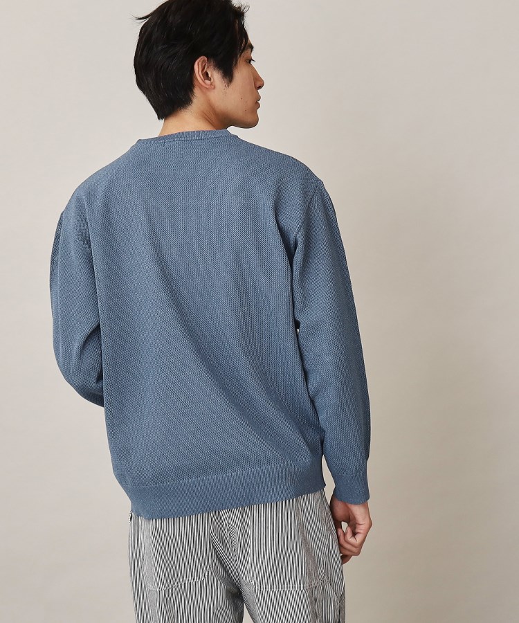 ザ ショップ ティーケー（メンズ）(THE SHOP TK(Men))のデニムライクポリニットプルオーバー8