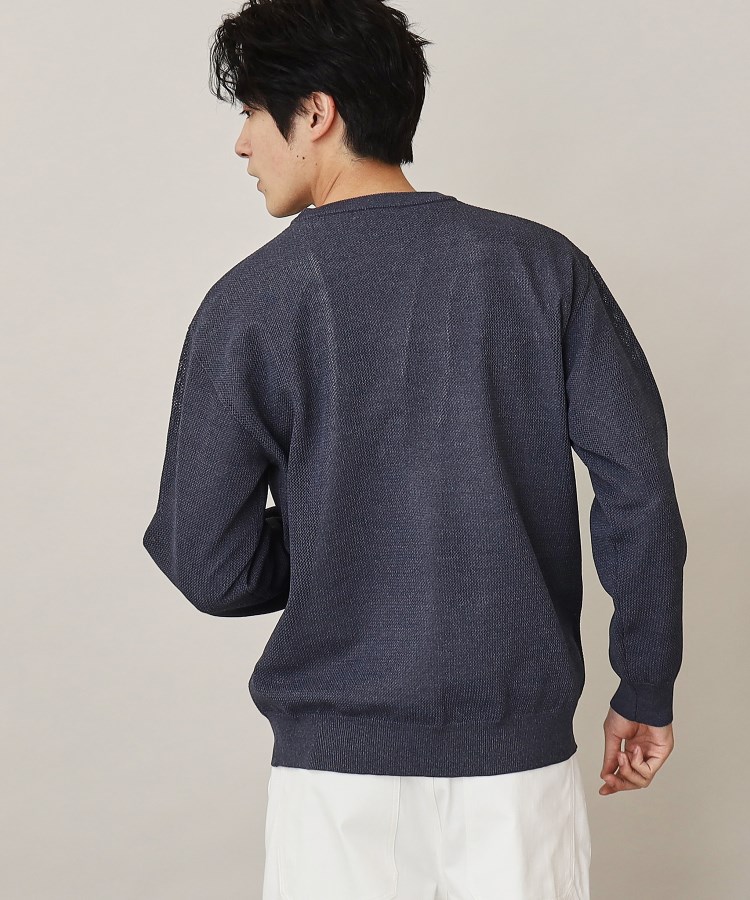 ザ ショップ ティーケー（メンズ）(THE SHOP TK(Men))のデニムライクポリニットプルオーバー12