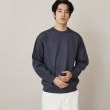 ザ ショップ ティーケー（メンズ）(THE SHOP TK(Men))のデニムライクポリニットプルオーバー ブルー(093)