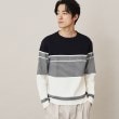 ザ ショップ ティーケー（メンズ）(THE SHOP TK(Men))の【MADE IN JAPAN】新・新潟ニット ブルー(593)