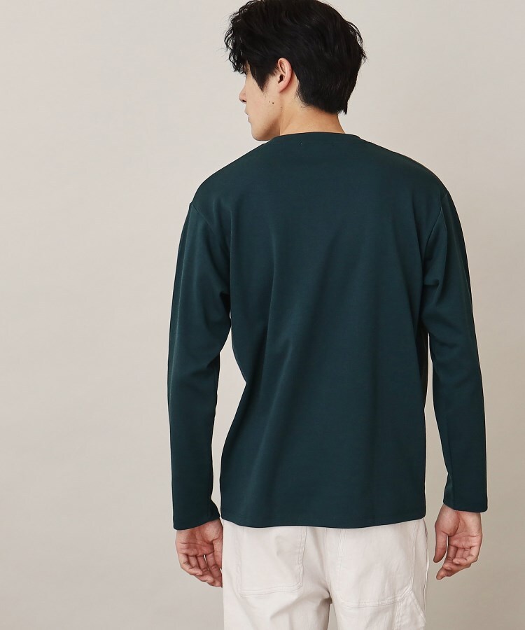 ザ ショップ ティーケー（メンズ）(THE SHOP TK(Men))のポンチストライプ切替ロングTシャツ12