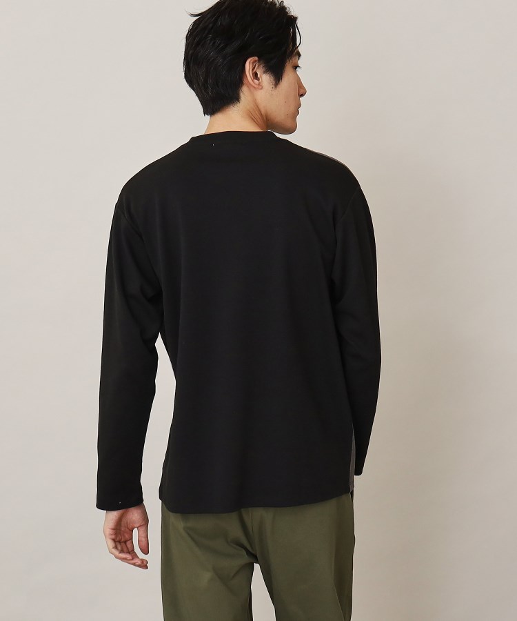 ザ ショップ ティーケー（メンズ）(THE SHOP TK(Men))のポンチストライプ切替ロングTシャツ16