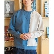 ザ ショップ ティーケー（メンズ）(THE SHOP TK(Men))の【ハリコシのあるキレイめ素材/ストレッチ】ダンボールパネルプルオーバー8