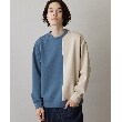 ザ ショップ ティーケー（メンズ）(THE SHOP TK(Men))の【ハリコシのあるキレイめ素材/ストレッチ】ダンボールパネルプルオーバー20