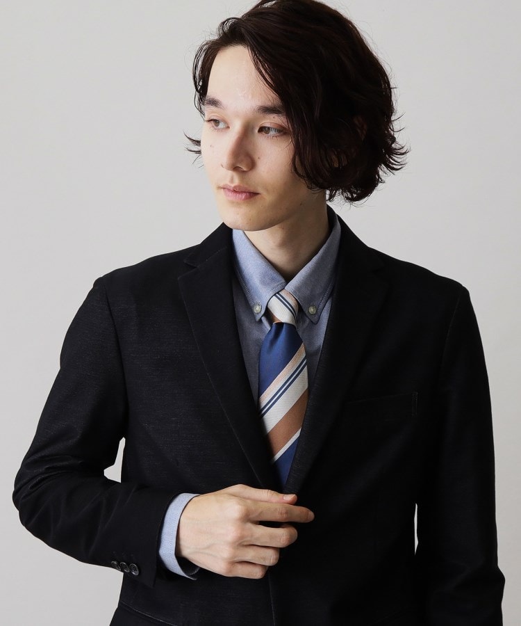 シルクツイルストライプタイ(ネクタイ) | THE SHOP TK(Men シルクツイルストライプタイ(ネクタイ) | THE SHOP TK(Men