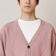ザ ショップ ティーケー（メンズ）(THE SHOP TK(Men))の【カーディガン+ロンT セットアイテム】ダイヤパネルアンサンブルカーディガン5