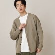 ザ ショップ ティーケー（メンズ）(THE SHOP TK(Men))の【カーディガン+ロンT 2枚セットアイテム】ダイヤパネルアンサンブルカーディガン ベージュ(052)