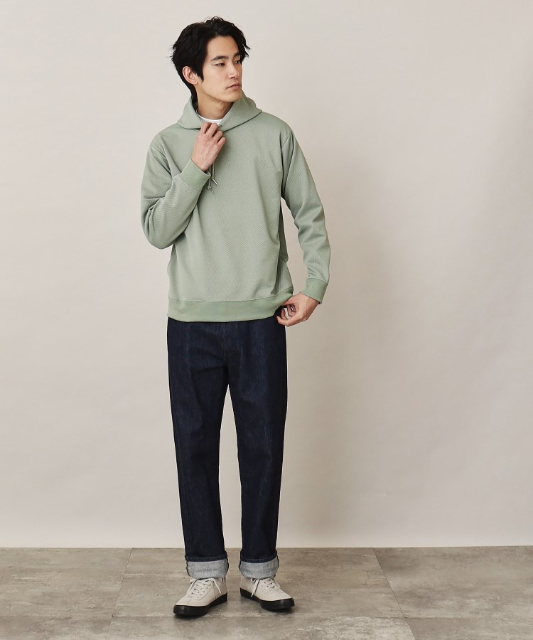 ザ ショップ ティーケー（メンズ）(THE SHOP TK(Men))の【ユニセックスでおすすめ】カルゼダンボールプルパーカ36