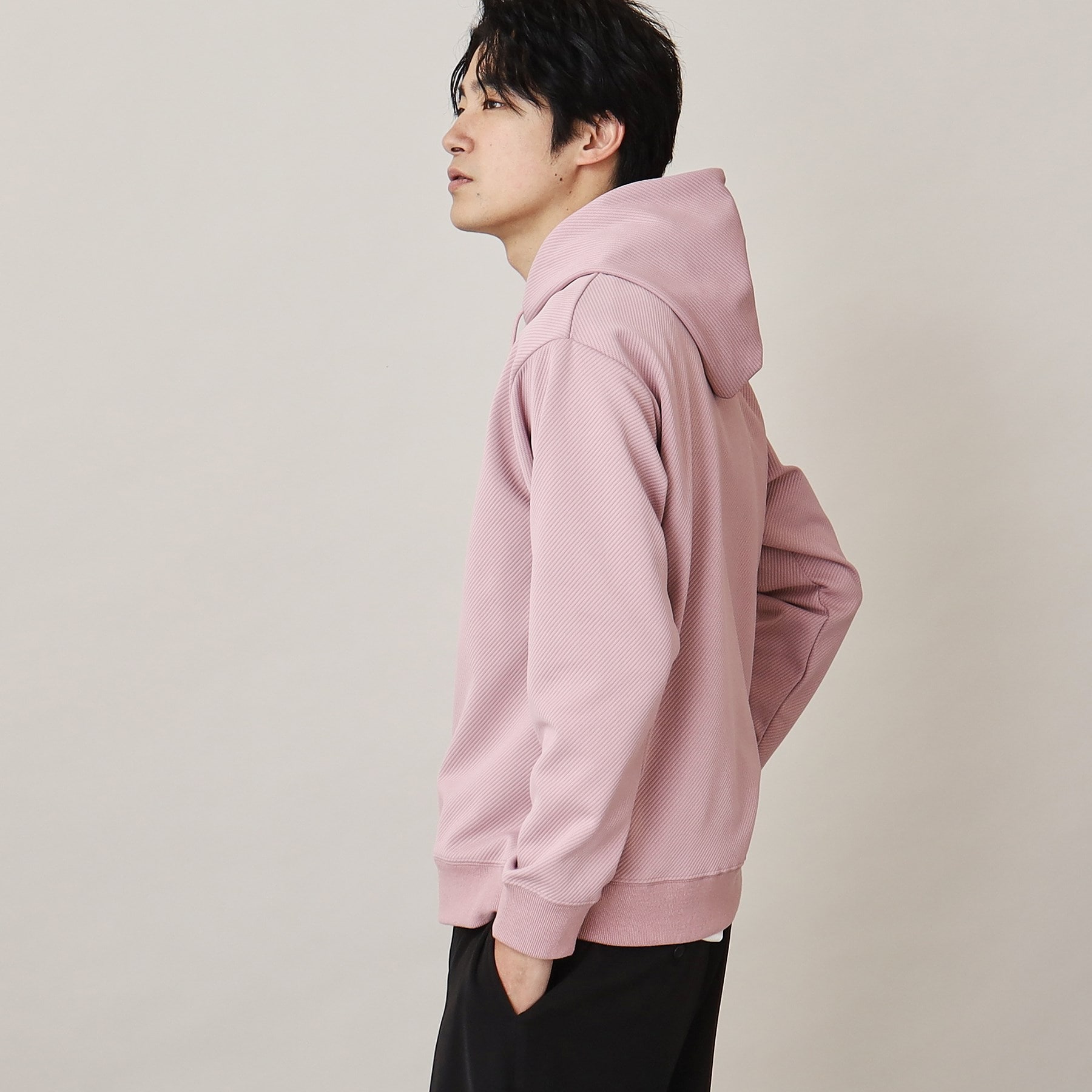 ザ ショップ ティーケー（メンズ）(THE SHOP TK(Men))の【ユニセックスでおすすめ】カルゼダンボールプルパーカ43