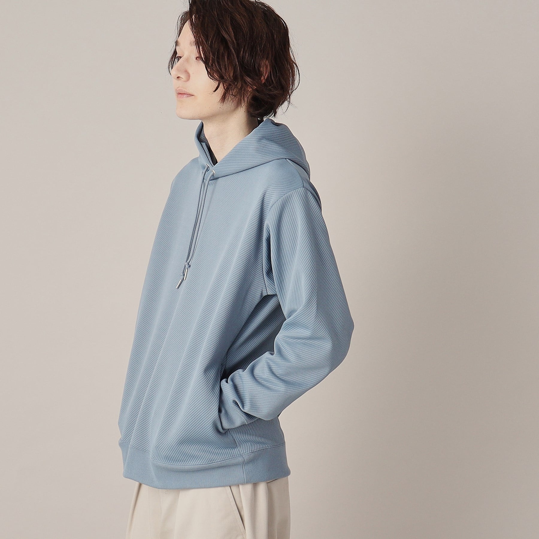 ザ ショップ ティーケー（メンズ）(THE SHOP TK(Men))の【ユニセックスでおすすめ】カルゼダンボールプルパーカ39