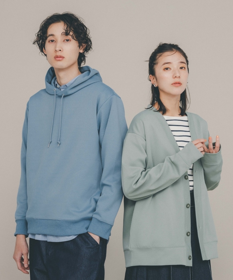 ザ ショップ ティーケー（メンズ）(THE SHOP TK(Men))の【ユニセックスでおすすめ】カルゼダンボールカーディガン28