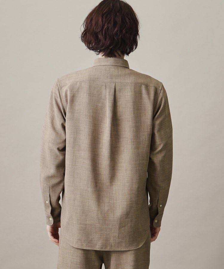 ザ ショップ ティーケー（メンズ）(THE SHOP TK(Men))の【セットアップ可／ドライタッチ】Reflax（R） リネンライクレギュラーシャツ10