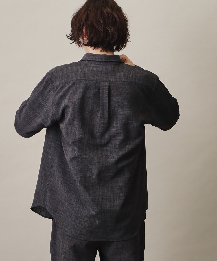 ザ ショップ ティーケー（メンズ）(THE SHOP TK(Men))の【セットアップ可／ドライタッチ】Reflax（R） リネンライクレギュラーシャツ22