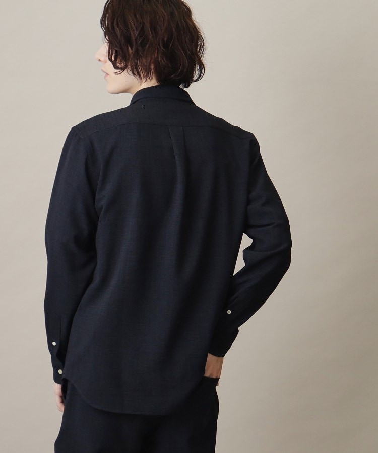 ザ ショップ ティーケー（メンズ）(THE SHOP TK(Men))の【セットアップ可／ドライタッチ】Reflax（R） リネンライクレギュラーシャツ26