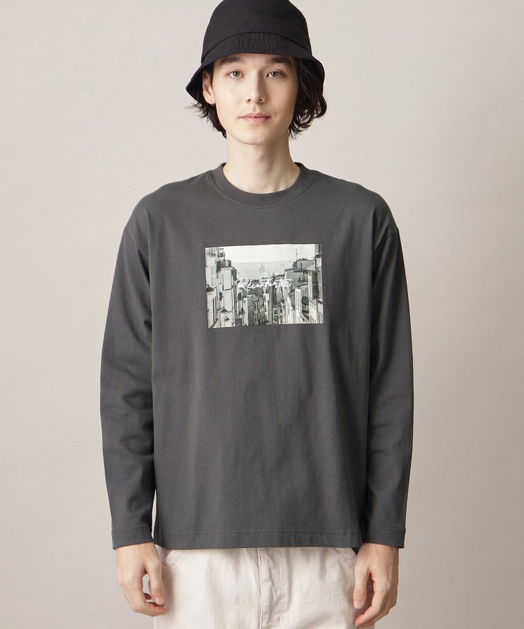 ザ ショップ ティーケー（メンズ）(THE SHOP TK(Men))のFrenchプリントフォトTシャツ1